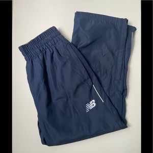 New Balance Navy Blue Lined Warm Up Pants